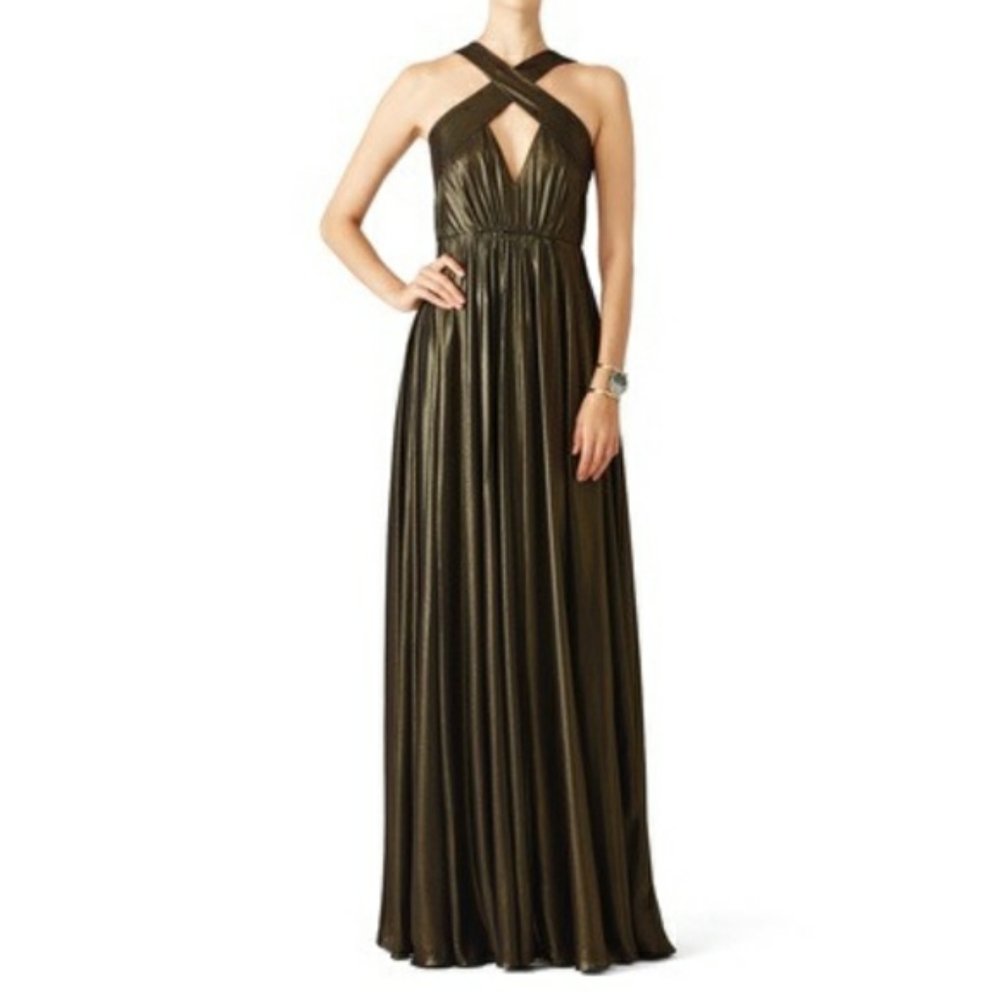 Halston Bronze dress